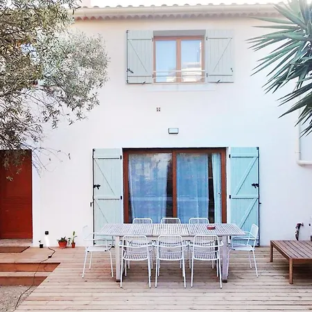 Moderne Jardin Parking Centre Villa Hyères
